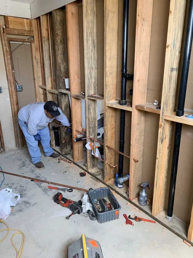 Commercial rough-in plumbing for Gas Line Repair in Fox Ridge Manor